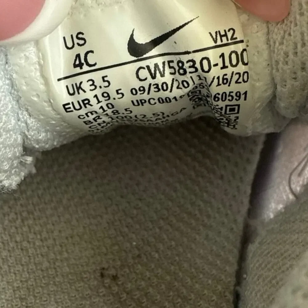 Nike Air Max Excee White/Pink Toddler Sneakers- SZ 4 C